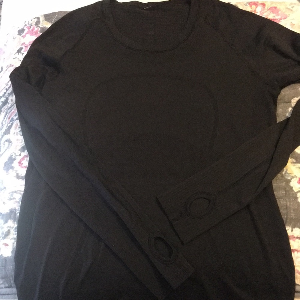 Lululemon swiftly tech long sleeve black